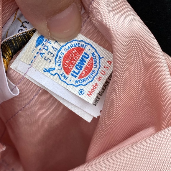 Vintage 70s 80s Cottagecore Ruffle Union Label Gown - Picture 8 of 16